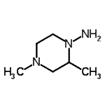 CAS#: 109055-75-6, 2,4-Dimethyl-1-Piperazinamine
