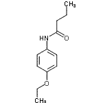 CAS 登录号：109102-03-6， N-(4-乙氧基苯基)丁酰胺