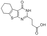 CAS#: 109164-47-8, 3-(4-Oxo-5,6,7,8-Tetrahydro-3H-[1]Benzothiolo[2,3-d]Pyrimidin-2-Yl)Propanoate