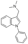CAS#: 109251-68-5, N,N-Dimethyl-1-(1-Phenylindol-3-Yl)Methanamine