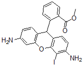 CAS#: 109282-63-5, Methyl 2-(3,6-Diamino-4-Iodo-9H-Xanthen-9-Yl)Benzoate