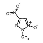 CAS#: 109299-61-8, 2-Methyl-4-Nitro-2H-1,2,3-Triazole 1-Oxide