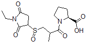 CAS#: 109350-29-0, (2S)-1-[3-(1-Ethyl-2,5-Dioxopyrrolidin-3-Yl)Sulfinyl-2-Methylpropanoyl]Pyrrolidine-2-Carboxylic Acid