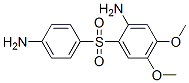 CAS 登录号:109351-13-5, 2-(4-氨基苯基)磺酰基-4,5-二甲氧基苯胺