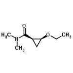 CAS#: 109459-25-8, (1R,2S)-2-Ethoxy-N,N-Dimethylcyclopropanecarboxamide