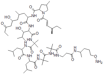 CAS#: 109539-57-3, Leucinostatin A, N9-oxide