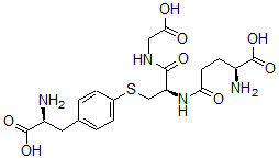 CAS#: 109572-69-2, (2S)-2-Amino-5-[[(2R)-3-[4-[(2S)-2-Amino-3-Hydroxy-3-Oxopropyl]Phenyl]Sulfanyl-1-(Carboxymethylamino)-1-Oxopropan-2-Yl]Amino]-5-Oxopentanoic Acid