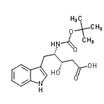 CAS#: 109579-23-9, 2,4,5-Trideoxy-5-(1H-Indol-3-Yl)-4-({[(2-Methyl-2-Propanyl)Oxy]Carbonyl}Amino)-L-Threo-Pentonic Acid
