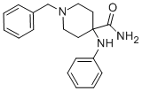 CAS 登录号：1096-03-3， 4-苯胺基-1-苄基哌啶-4-甲酰胺