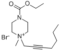 CAS#: 109699-57-2, Ethyl 4-Hept-2-Ynyl-4-Methylpiperazin-4-Ium-1-Carboxylate Bromide