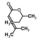 CAS 登录号：109892-46-8， 仲-丁基3-甲基-2-丁烯酸酯
