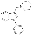 CAS#: 109934-52-3, 1-Phenyl-3-(Piperidin-1-Ylmethyl)Indole