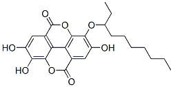 CAS 登录号：110007-19-7， 3-(癸基氧基)-2,7,8-三羟基-(1)苯并吡喃并(5,4,3-cde)(1)苯并吡喃-5,10-二酮