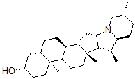 CAS#: 11004-30-1, (22S,25R)-5alpha-Solanidan-3beta-Ol