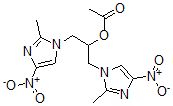 CAS#: 110230-95-0, 1,3-Bis(2-Methyl-4-Nitroimidazol-1-Yl)Propan-2-Yl Acetate