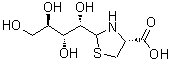 CAS 登录号：110270-13-8， (4R)-2-[(1S,2R,3R)-1,2,3,4-四羟基丁基]-1,3-噻唑烷-4-羧酸