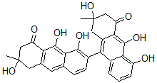 CAS#: 110270-61-6, 3,8,9-Trihydroxy-3-Methyl-10-(1,6,9-Trihydroxy-6-Methyl-8-Oxo-5,7-Dihydroanthracen-2-Yl)-2,4-Dihydroanthracen-1-One