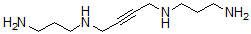 CAS 登录号：110319-67-0， N,N'-二(3-氨基丙基)丁-2-炔-1,4-二胺