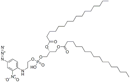 CAS#: 110457-62-0, [(2R)-1-[2-[(4-Azido-2-Nitrophenyl)Amino]Ethoxy-Hydroxyphosphoryl]Oxy-3-Hexadecanoyloxypropan-2-Yl] Hexadecanoate