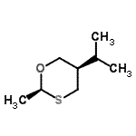 CAS#: 110523-70-1, (2S,5R)-5-Isopropyl-2-Methyl-1,3-Oxathiane