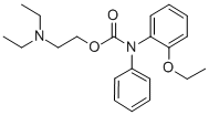 CAS 登录号:110529-81-2, 2-二乙基氨基乙基N-(2-乙氧基苯基)-N-苯基氨基甲酸酯