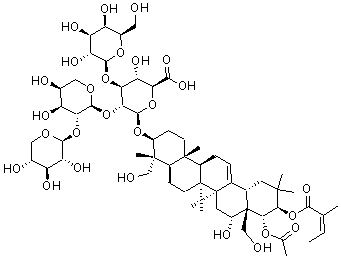 CAS 登录号：11055-93-9， 茶皂苷