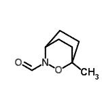CAS#: 110590-05-1, 1-Methyl-2-Oxa-3-Azabicyclo[2.2.2]Octane-3-Carbaldehyde