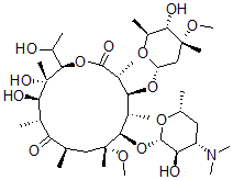 CAS#: 110671-78-8, 14-Hydroxy-6-O-methylerythromycin