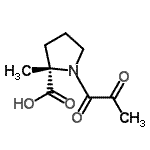 CAS#: 110706-85-9, 2-Methyl-1-Pyruvoyl-L-Proline