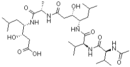 CAS#: 11076-29-2, Acetyl-Pepstatin