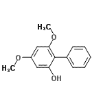 CAS#: 110784-40-2, 4,6-Dimethoxy-2-Biphenylol
