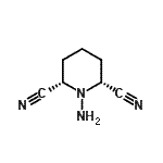 CAS#: 110814-87-4, (2R,6S)-1-Amino-2,6-Piperidinedicarbonitrile