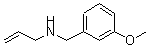 CAS#: 110841-68-4, N-(3-Methoxybenzyl)-2-Propen-1-Amine