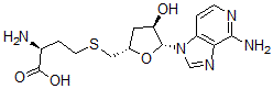 CAS#: 110880-45-0, (2S)-2-Amino-4-[[(2S,4R,5R)-5-(4-Aminoimidazo[4,5-c]Pyridin-1-Yl)-4-Hydroxyoxolan-2-Yl]Methylsulfanyl]Butanoic Acid