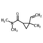 CAS#: 110890-19-2, N,N,2-Trimethyl-2-Vinylcyclopropanecarboxamide