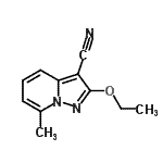 CAS#: 110911-77-8, 2-Ethoxy-7-Methylpyrazolo[1,5-a]Pyridine-3-Carbonitrile