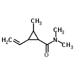 CAS#: 110915-17-8, N,N,2-Trimethyl-3-Vinylcyclopropanecarboxamide