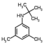CAS#: 110993-40-3, 3,5-Dimethyl-N-(2-Methyl-2-Propanyl)Aniline