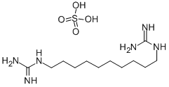 CAS#: 111-23-9, 2-[10-(Diaminomethylideneamino)Decyl]Guanidine Dihydrochloride