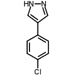 CAS#: 111016-47-8, 4-(4-Chlorophenyl)-1H-Pyrazole