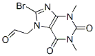 CAS#: 111038-29-0, 2-(8-Bromo-1,3-Dimethyl-2,6-Dioxopurin-7-Yl)Acetaldehyde