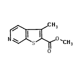 CAS#: 111043-08-4, Methyl 3-Methylthieno[2,3-c]Pyridine-2-Carboxylate