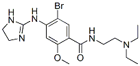 CAS 登录号:111049-51-5, 5-溴-N-(2-二乙基氨基乙基)-4-(4,5-二氢-1H-咪唑-2-基氨基)-2-甲氧基苯甲酰胺