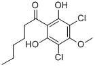 CAS#: 111050-72-7, 1-(3,5-Dichloro-2,6-Dihydroxy-4-Methoxyphenyl)Hexan-1-One