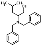 CAS#: 111060-53-8, 2-(Dibenzylamino)-4-Methyl-1-Pentanol