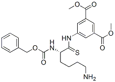 CAS#: 111070-39-4, Dimethyl 5-[[(2S)-6-Amino-2-Phenylmethoxycarbonylaminohexanethioyl]Amino]Benzene-1,3-Dicarboxylate Hydrochloride