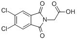 CAS#: 111104-25-7, 5,6-Dichloro-1,3-Dihydro-1,3-Dioxo-2H-Isoindole-2-Aceticacid