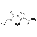 CAS#: 111105-67-0, Ethyl 5-Amino-4-Carbamoyl-1H-Imidazole-1-Carboxylate