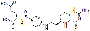 CAS#: 111113-75-8, (2S)-2-[[4-[2-[(6R)-2-Amino-4-Oxo-5,6,7,8-Tetrahydro-1H-Pyrido[6,5-e]Pyrimidin-6-Yl]Ethylamino]Benzoyl]Amino]Pentanedioic Acid