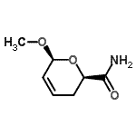 CAS#: 111169-37-0, (2R,6S)-6-Methoxy-3,6-Dihydro-2H-Pyran-2-Carboxamide